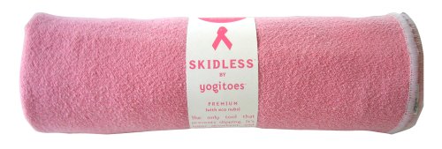 Buy Yogitoes Skidless Premium Mat Size Yoga Towel (Pink - Breast Cancer Awareness) online at Discounted New and Used prices. Delivered to your door with Off-The-Bookshelf.