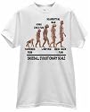 RED SOX EVOLUTIONARY SCALE MAN TO APE YANKEES BASEBALL T SHIRT jersey