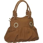 ''Havalina'' Tote Handbags - Camel Brown or Black