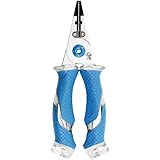 Cuda 7.5-Inch Titanium Bonded Pliers with Nylon Sheath, Blue