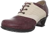 John Fluevog Women's Promise Flat,Burgundy/Pink,9.5 M US