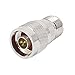 uxcell UHF Female to N Type Male RF Coax Connector Adapter Straight