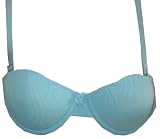 Mamia Half Cup Multifunctional And Adjustable Underwire Padded Bra with Extra Clear Straps