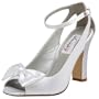 Dyeables Women's Christina Sandal,White,6.5 M US