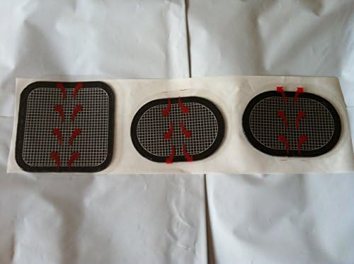 Echuang Replacement Gel Pads for Flex Abdominal and Gymbody Belts (3 Pads)