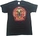 SANTANA - Red Lion - Black T-shirt