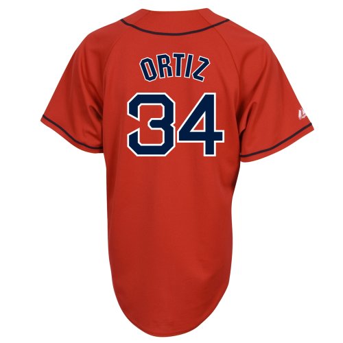 MLB David Ortiz Boston Red Sox Replica Away Jersey (Large)