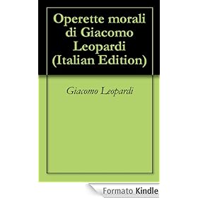 Operette morali di Giacomo Leopardi