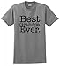 Best Grandpa Ever T-Shirt XL Sport Grey