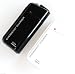 Portable AA Battery Powered Emergency Charger with Flashlight - Black - For Anything Powered Via USB