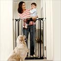 Dream Baby Extra Tall Security Gate In Black With 2 Free Extensions