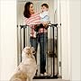 Dream Baby Extra Tall Security Gate In Black With 2 Free Extensions