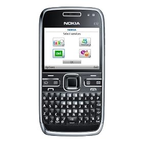 Nokia - E 72 - Smartphone - GSM/GPRS/EDGE - Bluetooth - Noir