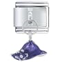 Hat Purple Italian Charms