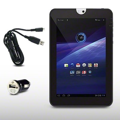 TOSHIBA THRIVE USB MINI CAR CHARGER WITH MICRO USB CABLE BY CELLAPOD CASES