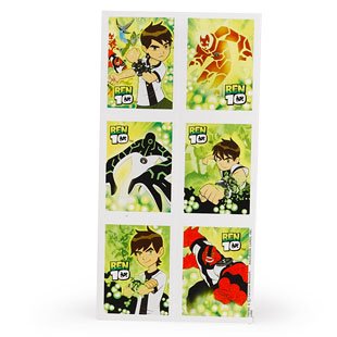 41lpTRiEOfL Party Supplies   Ben 10 Sticker Sheets (4)