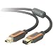 Belkin BKNAV2200106 PureAV Digital Camcorder FireWire Cable FireWire 4-Pin to 6-Pin 6 Feet