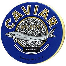 American Hackleback Caviar 'Malossol' - 16 oz 454 gr.. by Apilcina