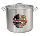 Winware Stainless Steel 40 Quart Stock Pot with Cover