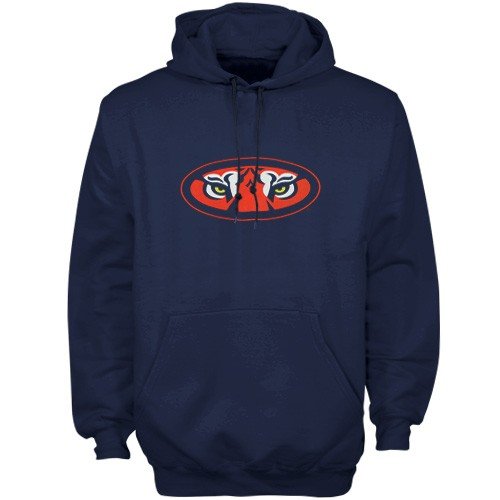 Buy Champion Auburn Tigers Navy Blue Team Logo Powerblend Pullover Hoody Sweatshirt by Champion