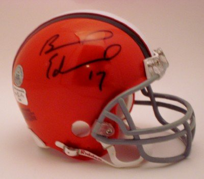 Braylon Edwards Autographed Mini Helmet