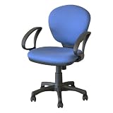 OAロッキングチェア 肘付き ブルー CNR-102B の評価・レビュー