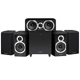 Wharfedale Diamond 10.1 HCP 5.1 speaker package (Blackwood). 2 Year Guarantee