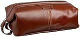 Fossil Mens Genuine Leather Washbag Brown ML4950222