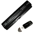 5200mAh HP Pavilion DV4 DV5 DV5T series Replacement Laptop battery fits HSTNN-Q34C HSTNN-C51C HSTNN-C52C HSTNN-C53C HSTNN-W48C series Laptops w/ a USB 2.0 SD Card reader as a free gift -- 6 Cells Replacement Battery