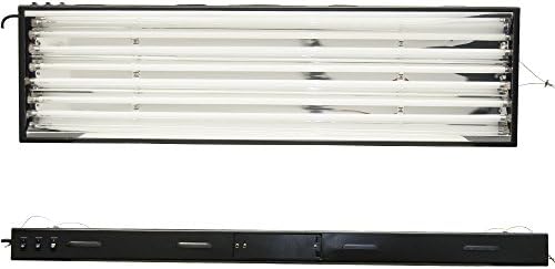 VG 46 VivaGrow T5 Grow Light Hydroponics 6x 54W Lamps 6500K 3000K Bulbs (VG 46 6500K)
