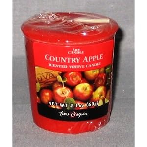 Country Apple Scented Votive Candle