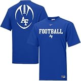 Nike Air Force Falcons Royal Blue Team Issue T-shirt