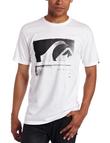 Quiksilver Men's Blackboard Tee, White, Large