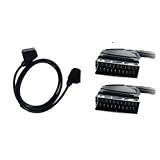 3m Scart Cable Male Male 21 Pin Bi-Directional Lead