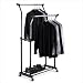 Neu Home 1719 Organize It All Double Adjustable Garment Rack