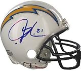 Ladainian Tomlinson signed San Diego Chargers Mini Helmet- Tomlinson Hologram