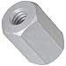 Hex Standoff, Aluminum, Inch, 1/4-20 Screw Size, 3/4" Length, Pack of 100