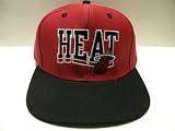 NBA Miami Heat Retro 2 Tone Wave Retro Snapback Cap