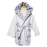 Bask Home Diamond Blue Bathrobe