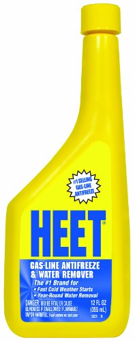 HEET 28201 Gas-Line Antifreeze and Water Remover - 12 Fl oz.