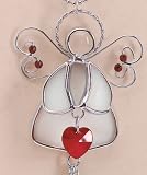 Angel January Birthstone Heart - Style 35359