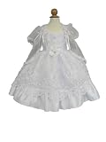 Charlotte Satin Dress with Beaded Organza Skirt and Sleeved Vest