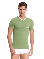 Guess Camiseta Manga Corta (Verde)