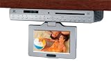Audiovox VE726 Ultra Slim 7-Inch LCD Drop Down TV with Built-in Slot Load DVD Player