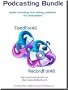 Podcasting Bundle Software - RSS Feed and Audio Editing Software with iTunes Support
