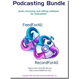 Podcasting Bundle Software - RSS Feed and Audio Editing Software with iTunes Support