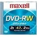 MAXELL 635114 DVD-RW Rewriteable DVD - Package of 1