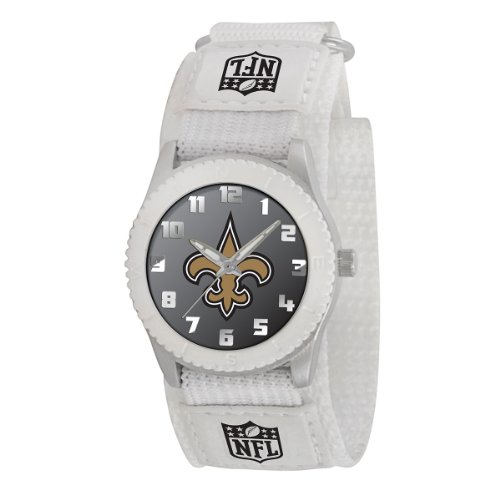 Game Time Mid-Size NFL-ROW-NO Rookie New Orleans Saints Rookie White Series Watch