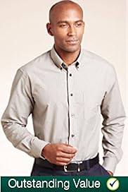 Long Sleeve Fine Striped Shirt