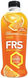 FRS Healthy Energy Liquid Concentrate, Low Cal Orange, 32-Ounce Bottle